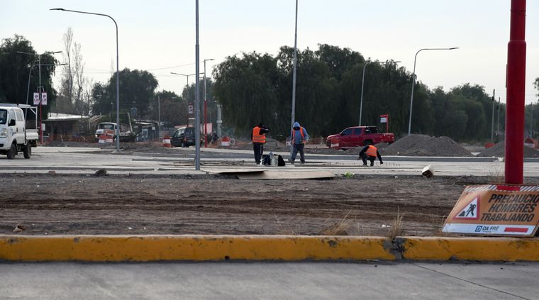 Uno de los puntos conflictivo de Las Heras. Foto: ALF PONCE MERCADO / MDZ