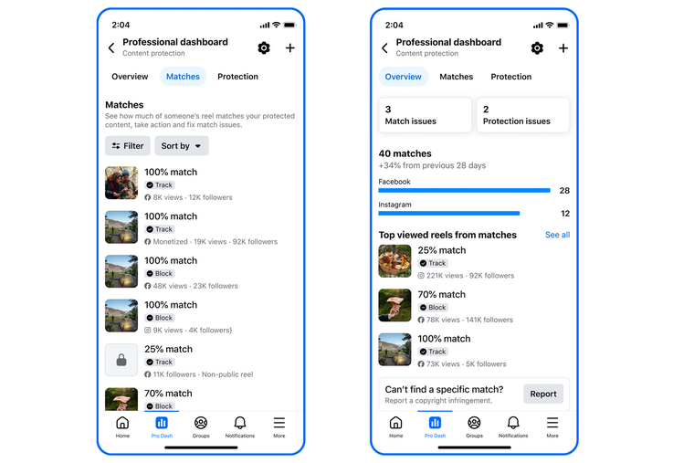 La plataforma jerarquiza el contenido y le otorga un porcentaje en función de las coincidencias. La plataforma jerarquiza el contenido y le otorga un porcentaje en función de las coincidencias.