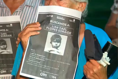 Los familiares y vecinos de Lian se manifestaron para exigir la aparición con vida del menor Foto: Noticias Argentinas