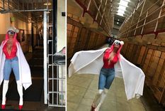 xipolitakis visito la carcel de alcatraz con un look zafarrancho