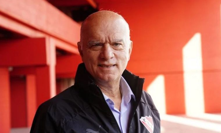 El presidente de Independiente Néstor Grindetti. Foto: Noticias Argentinas