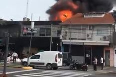 Los vecinos tomaron registros de lo ocurrido