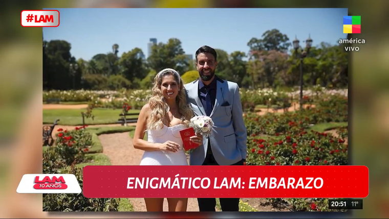 Flavio Azzaro será papá. Foto: captura de video/ América TV. Flavio Azzaro será papá. Foto: captura de video/ América TV. 