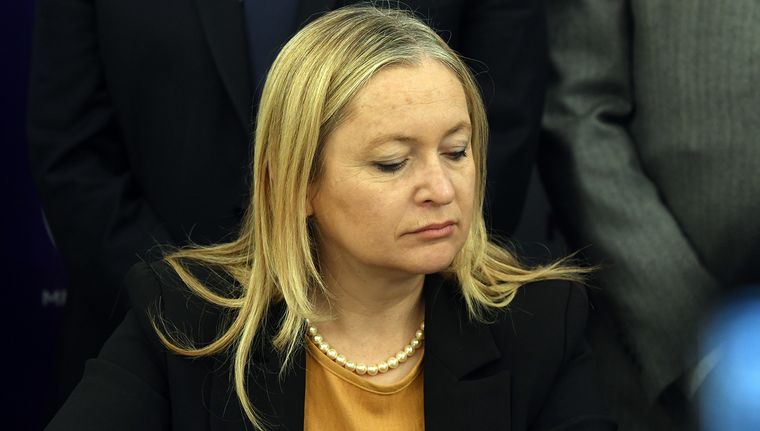 Hebe Casado se expresó en X Foto: ALF PONCE MERCADO / MDZ