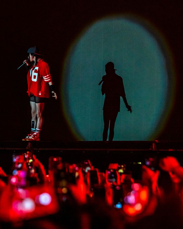 Billie Eilish brilló en la jornada de cierre del Lollapalooza 2023