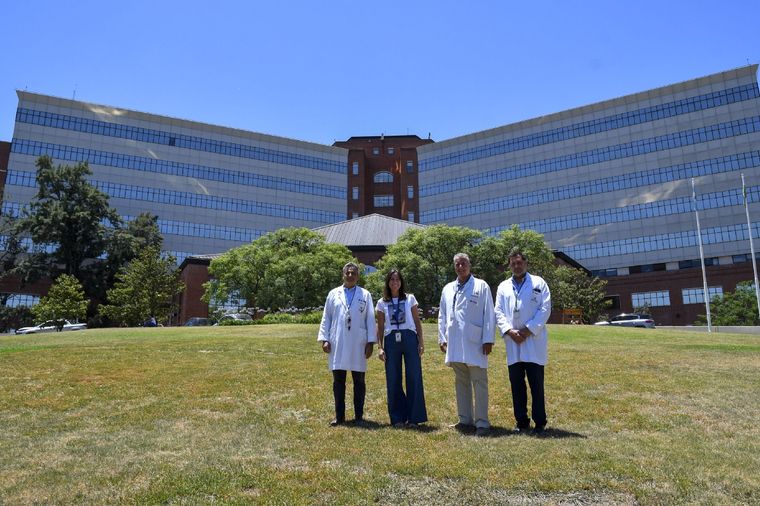 Una compleja intervención intrauterina, que se realiza sólo en dos centros del país, permite detener el proceso de daño que se produce en el mielomeningocele o espina bífida, una enfermedad enfermedad que puede causar discapacidad motriz y que afecta a tres o cuatro casos cada 10.000 nacimientos, aunque su prevalencia es mayor en zonas rurales. Foto: Obregón Eliana/Télam