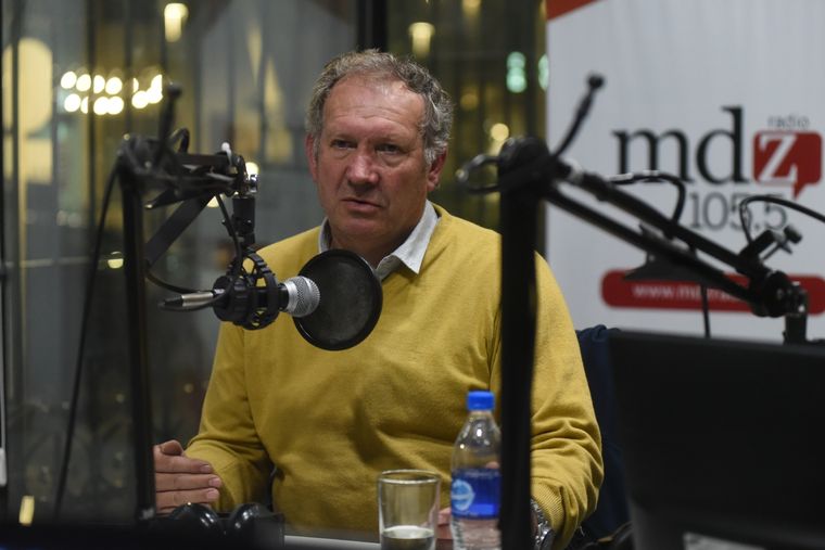 Rolando Baldasso habló sobre el proyecto de ley que busca entregar autos de playas judiciales a personas con discapacidad Foto: Maximiliano Ríos/MDZ