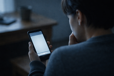 Cada vez más personas eligen desaparecer sin explicar por qué. (Imagen generada con IA).