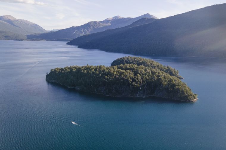 La Isla Corazón en todo su esplendor Foto: Gentileza Prensa Bariloche