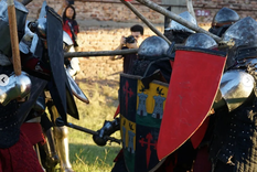 Combate medieval, una atractiva opción para el fin de semana Foto: Alacom