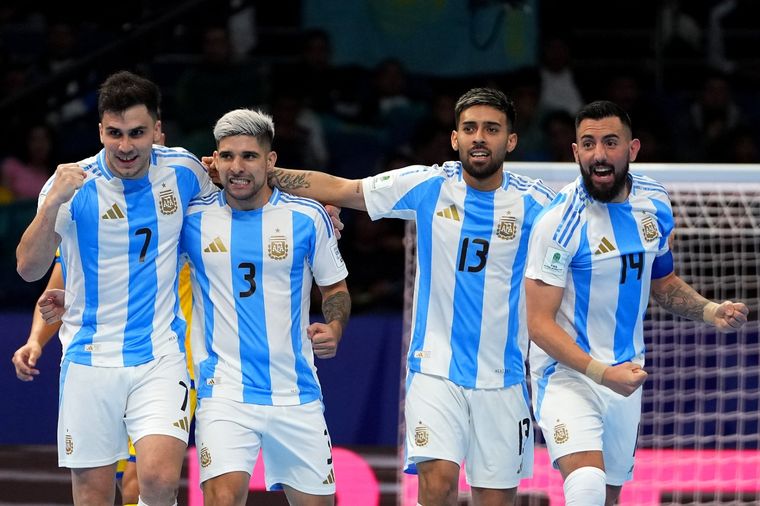 Pese al recambio, la Selección argentina de futsal rompe récords. Foto: AFA