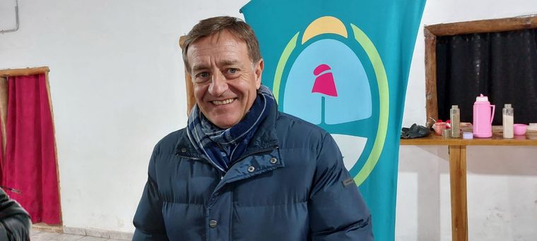 Rodolfo Suarez El gobernador durante la conferencia de prensa Foto: gentileza