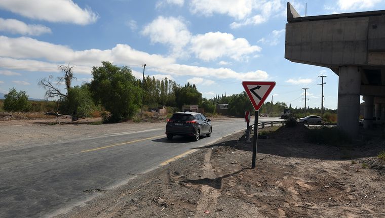 Las obras de la Ruta 40 se encuentran paralizadas Foto: ALF PONCE MERCADO / MDZ