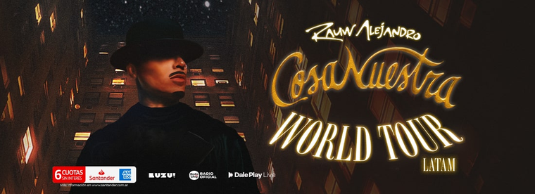 Rauw Alejandro. Créditos: Movistar Arena Rauw Alejandro. Créditos: Movistar Arena