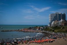 Mar del Plata fue el destino más elegido por los argentinos durante la primera y la segunda quincena de enero Foto: Telam