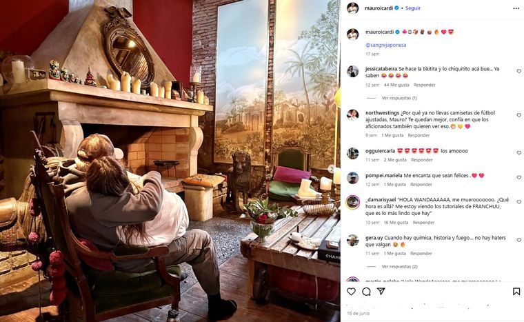 Un posteo que generó comentarios. Créditos: Instagram Un posteo que generó comentarios. Créditos: Instagram