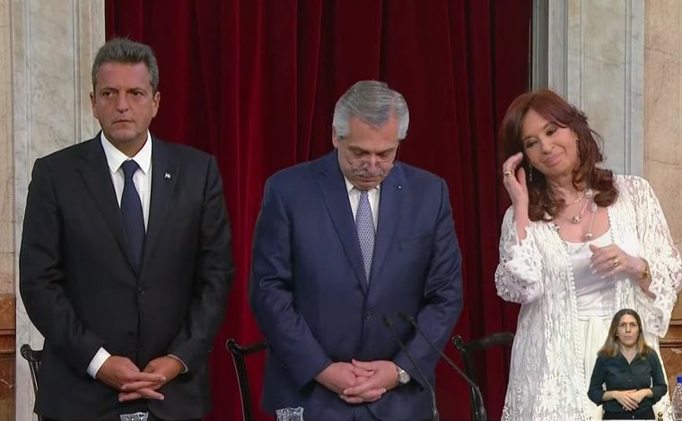 Cristina Fernández de Kirchner hace hincapié en que ella nombró a Alberto Fernández. Foto: Captura de video