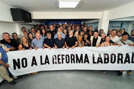 La UOM y otros gremios se manifestarán en medio del debate de la reforma laboral La UOM y otros gremios se manifestarán en medio del debate de la reforma laboral