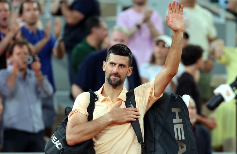 Djokovic se despidió de Roland Garros.
