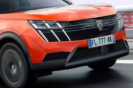 Mirá cómo sería el nuevo Peugeot 3008 eléctrico