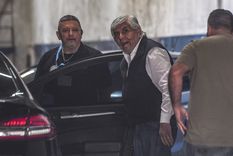 Hugo Moyano y un guiño al Gobierno. Foto: Télam