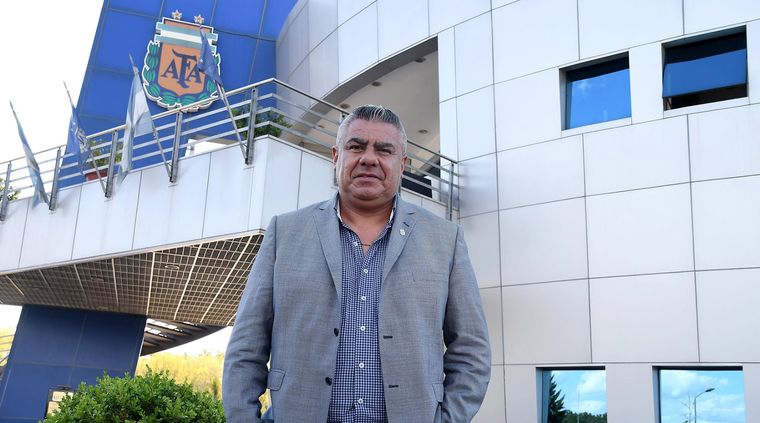 El presidente de AFA Claudio Tapia Foto: Télam