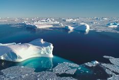 El hielo antártico, bajo estudio. Foto: Shutterstock El hielo antártico, bajo estudio. Foto: Shutterstock