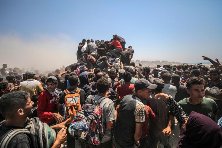 MSF denuncia el genocidio de Israel en Gaza y lo describe como algo monstruoso. Foto Efe