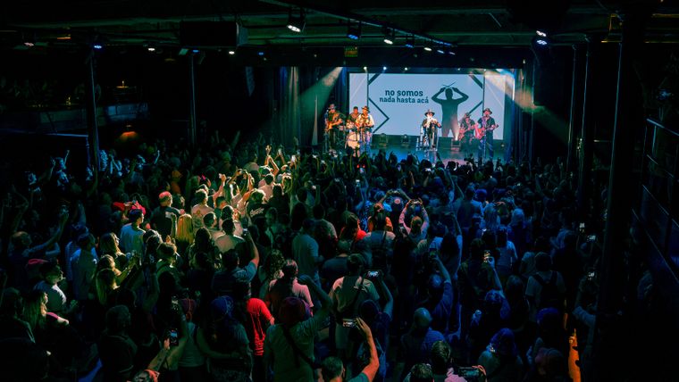 Los Tekis tocaron este martes en La Trastienda.&nbsp;