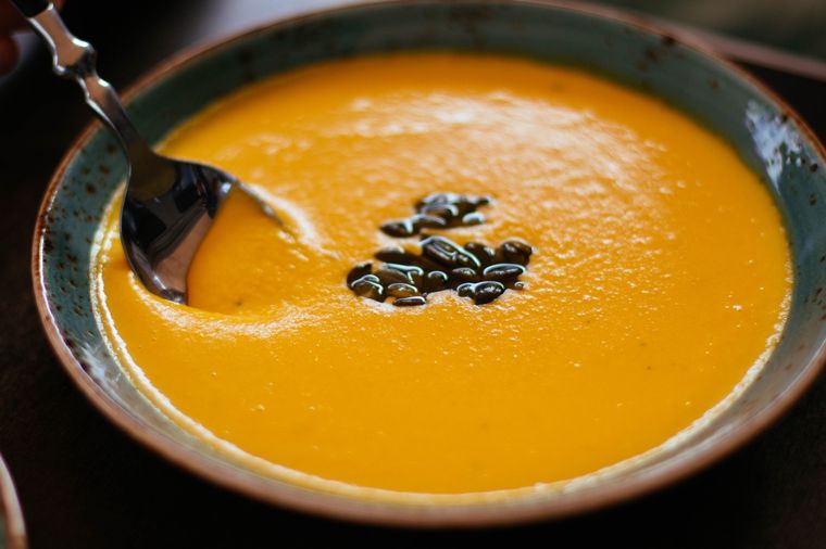 Sopa crema de calabaza Foto: Pexels Valeria Boltneva