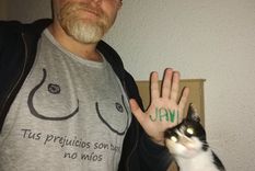 Javier Moreno denunció amenazas de un grupo neonazi Foto: Facebook