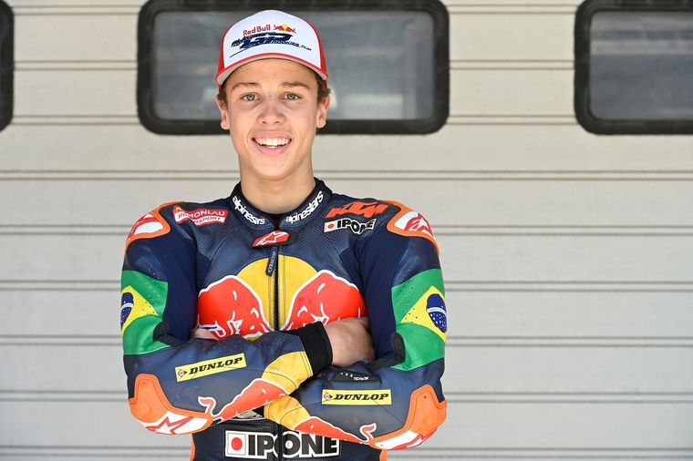 Diogo Moreira. Foto: Prensa Moto Gp