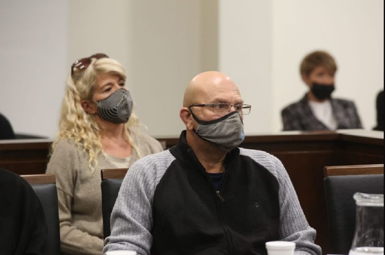 El exdirigente peronista en el Polo Judicial. Foto: Poder Judicial de Mendoza.