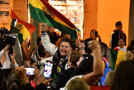 Miles de ciudadanos reiteraron su rechazo a Evo Morales en Bolivia. Miles de ciudadanos reiteraron su rechazo a Evo Morales en Bolivia.