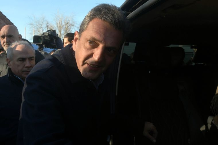 Sergio Massa prepara otra batería de anuncios. Foto: Telam