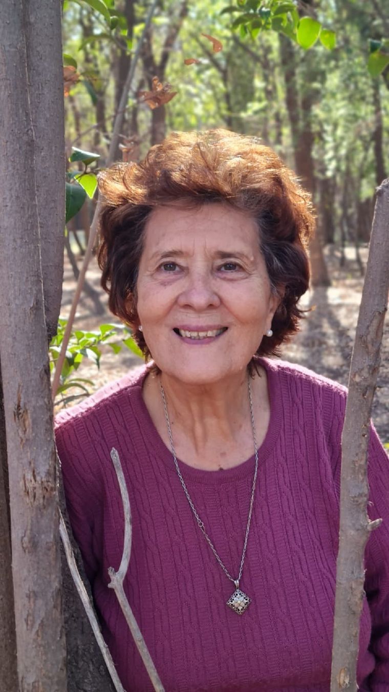 Otilia Ester Baldón es una actriz mendocina que durante décadas se desempeñó como maestra de grado Foto: Gentileza