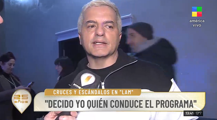 El periodista fue contundente. Foto: captura de video/ América TV. El periodista fue contundente. Foto: captura de video/ América TV. 
