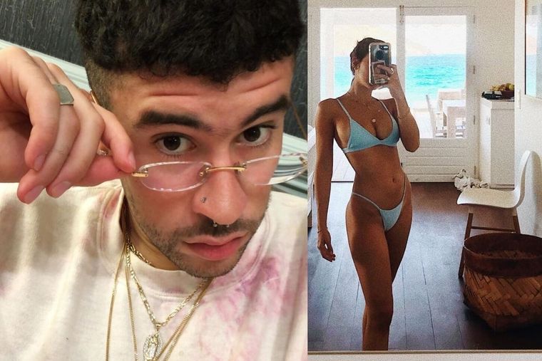 Bad Bunny Bad Bunny y su novia