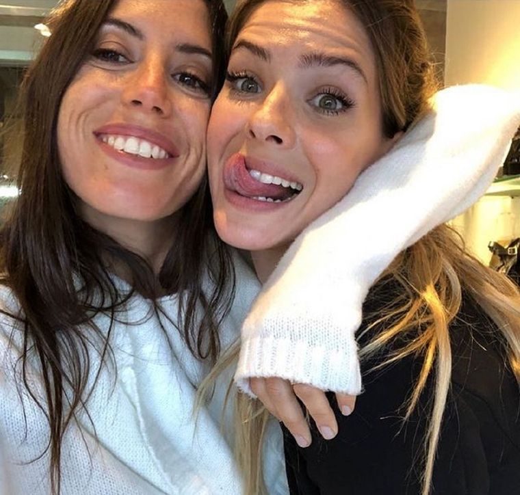 La China Suárez compartió un video junto a Sofía Sarkany Foto: Instagram @sangrejaponesa