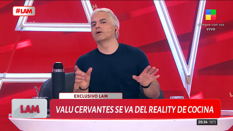 Valentina Cervantes se va de MasterChef Celebrity. Foto: captura de video / América TV. Valentina Cervantes se va de MasterChef Celebrity. Foto: captura de video / América TV.