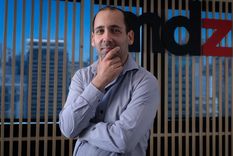 Itai Hagman, primer candidato a diputado por la ciudad de Buenos Aires, en la redacción de MDZ.