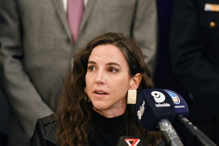 La ministra de Seguridad de Mendoza Foto: Alf Ponce Mercado/MDZ