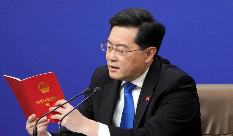 Qin Gang Qin Gang ha sido terminante en sus advertencias. Foto: Efe.