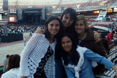 MDZol | Las mendocinas, ganadoras del concurso de MDZ, presentes en River. Foto: MDZ