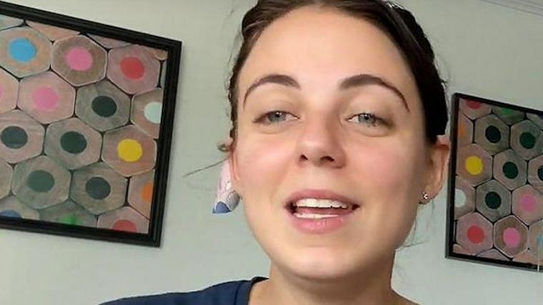 Delfina soñaba con triunfar en los Estados Unidos