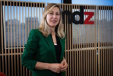 Myriam Bregman en la redacción de MDZ en Buenos Aires. Foto: Analía Melnik Myriam Bregman en la redacción de MDZ en Buenos Aires. Foto: Analía Melnik