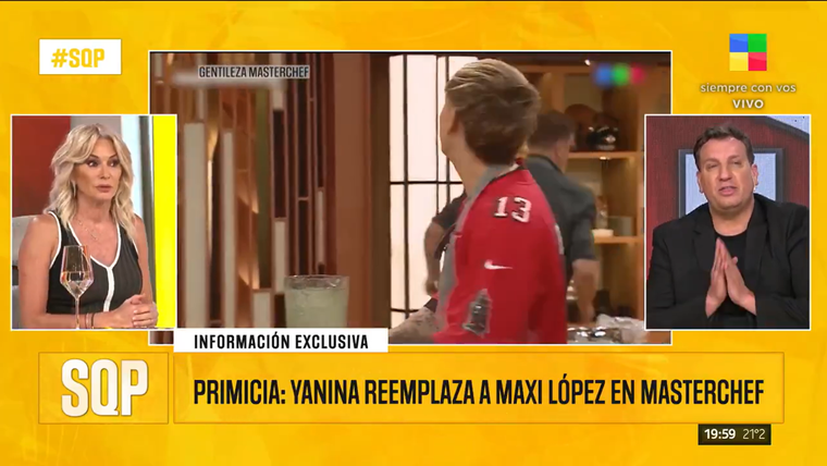 Yanina Latorre, la figura de Canal América, que reemplazará a Maxi López. Yanina Latorre, la figura de Canal América, que reemplazará a Maxi López.