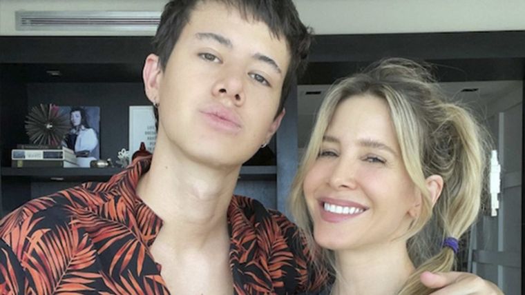 Dante Ortega, hijo de Guillermina Valdés y  Sebastián Ortega.