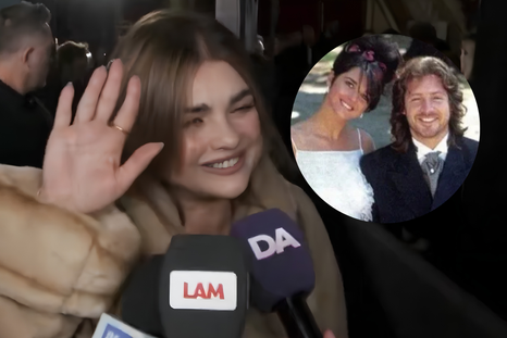 La actriz habló sobre el inesperado reencuentro. La actriz habló sobre el inesperado reencuentro.