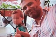 Martín Ezequiel Giaccio envió a su ex pareja esta foto poco antes de matar al niño